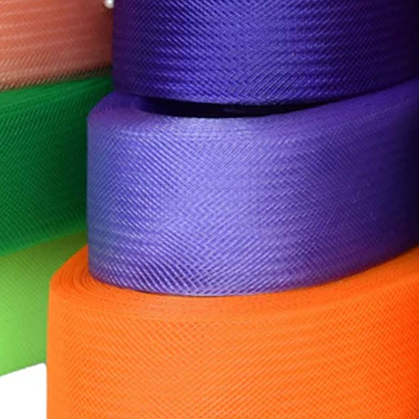 3 Yards White Stiff Crinoline Horsehair Braid for Sewing, Wedding Dresses, and Gowns &#xBC; Inch