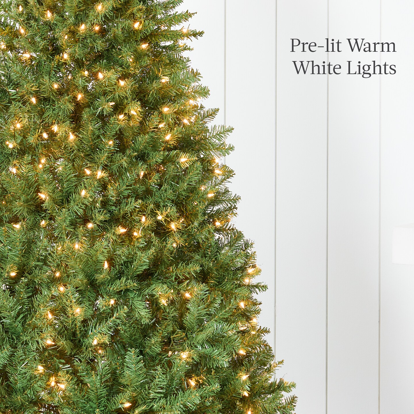 Best Choice Products Pre-Lit Hinged Douglas Full Fir Artificial Christmas Tree Holiday Decoration w/ Lights