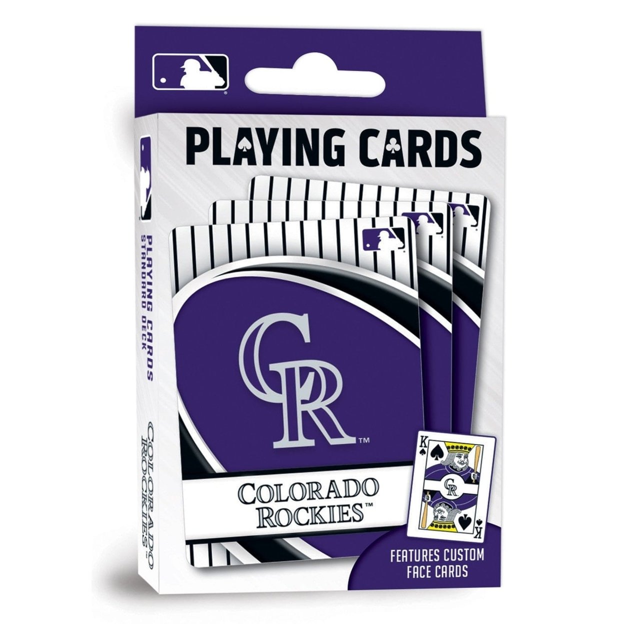 Colorado Rockies Playing Cards 54 Card Deck Officially Licensed Mlb Team