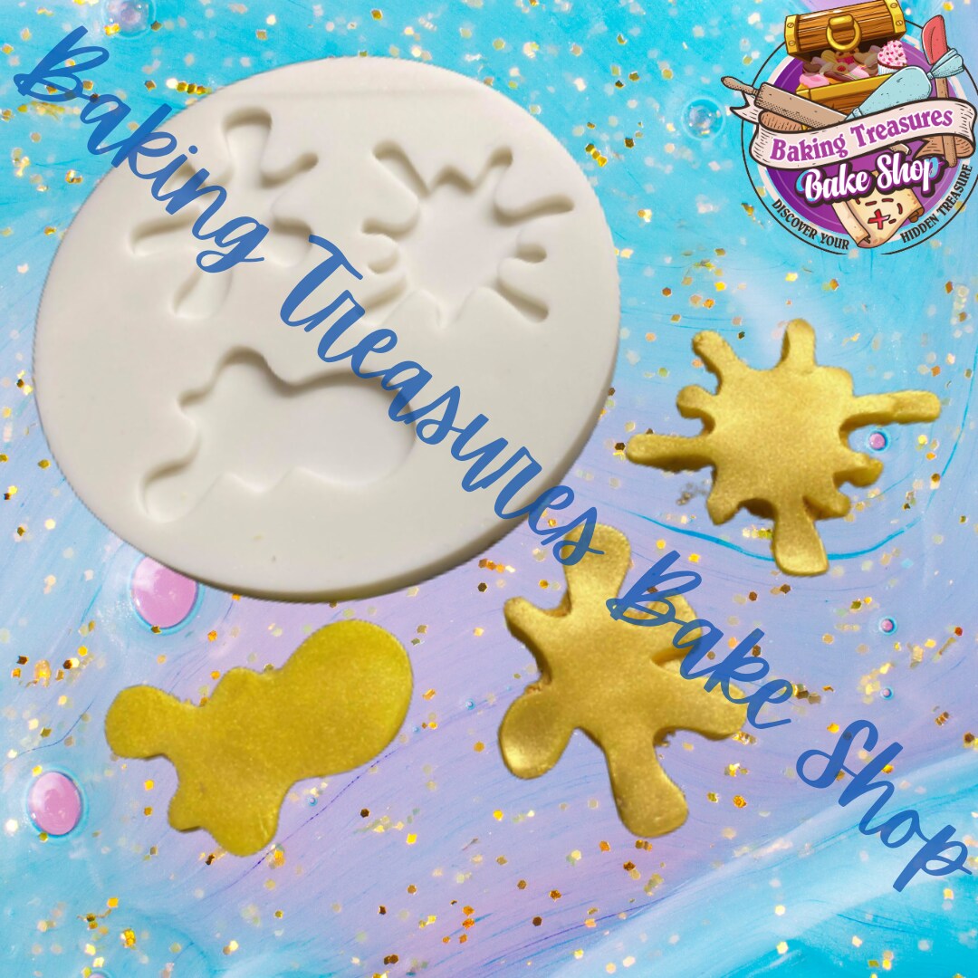 Slime/Paint Splatters Silicone Mold