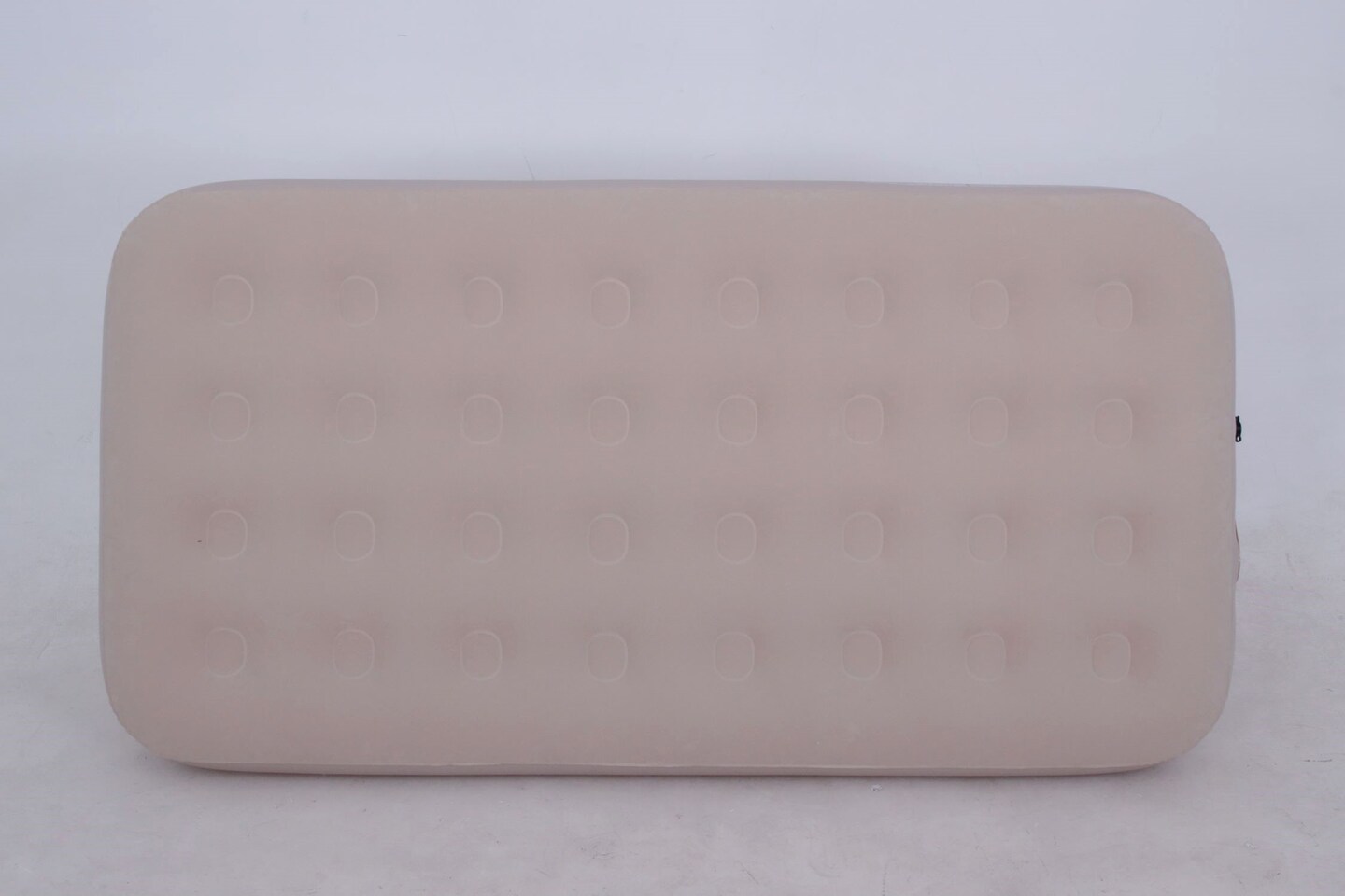 Pool Central Flocked Inflatable Airbed with Rechargeable Bulit-In Electric Pump - Twin