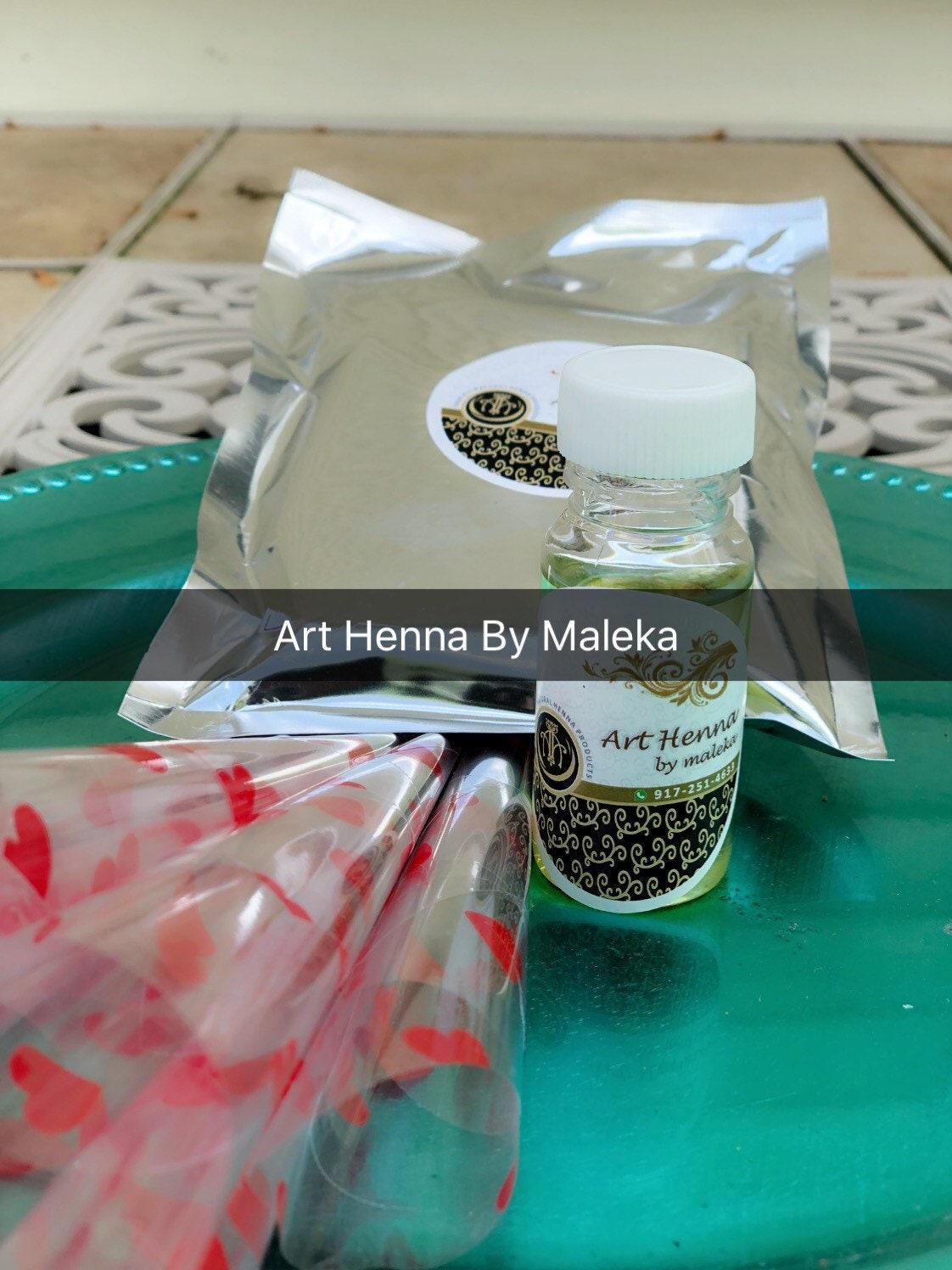 Natural Henna - DYI Henna KIT - Mehndi Kit, Organic Henna