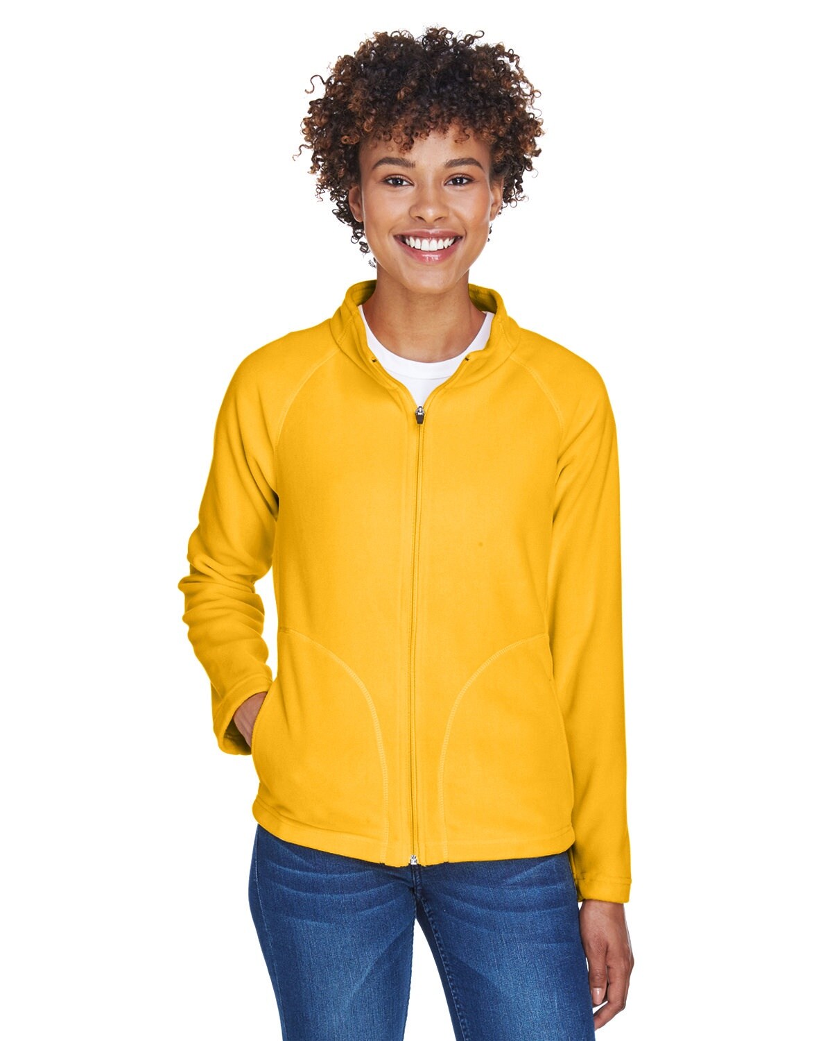 Team 365&#xAE; Ladies Campus Microfleece Jacket