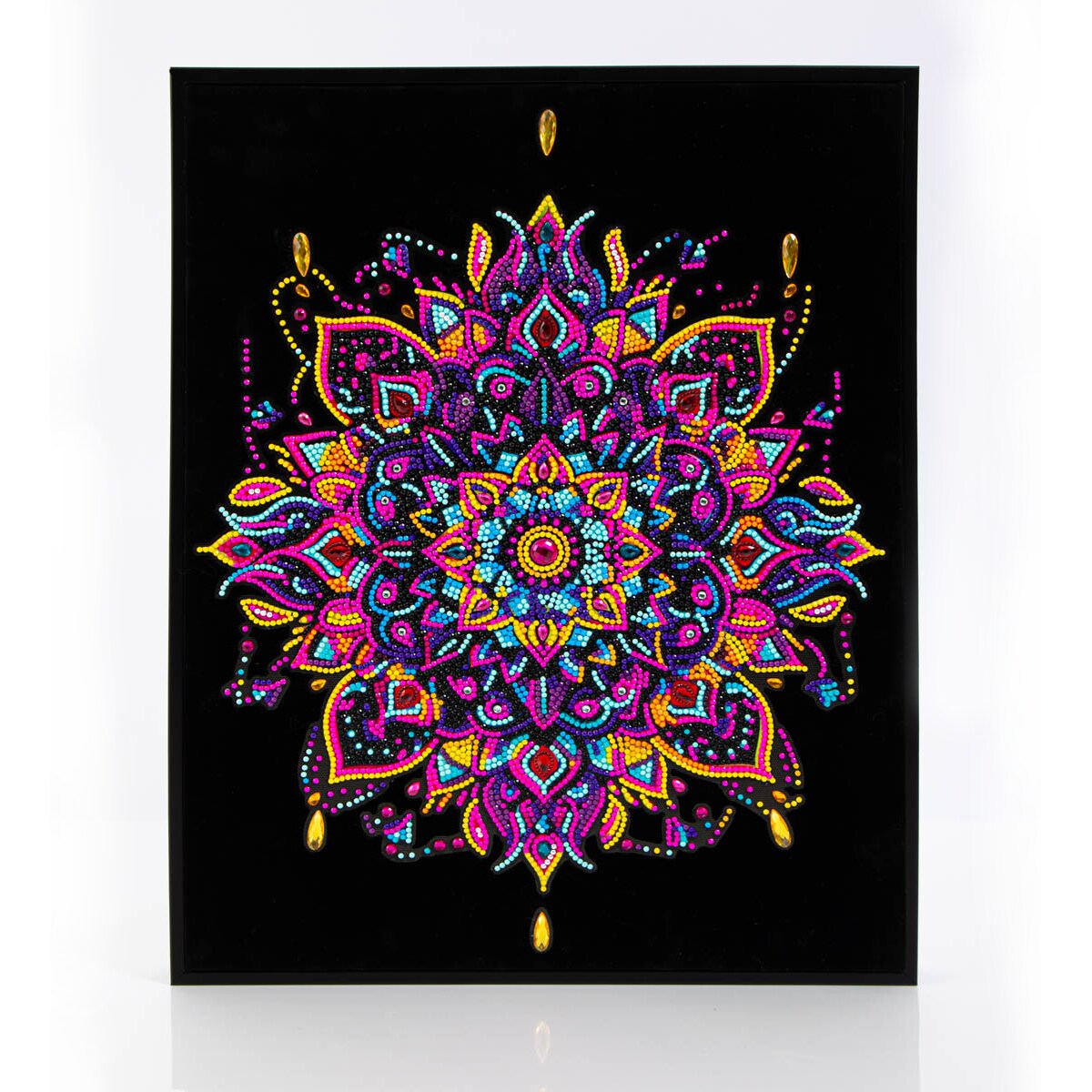 Diamond Dotz Neon Mandala Diamond Painting Artwork Kit, Color