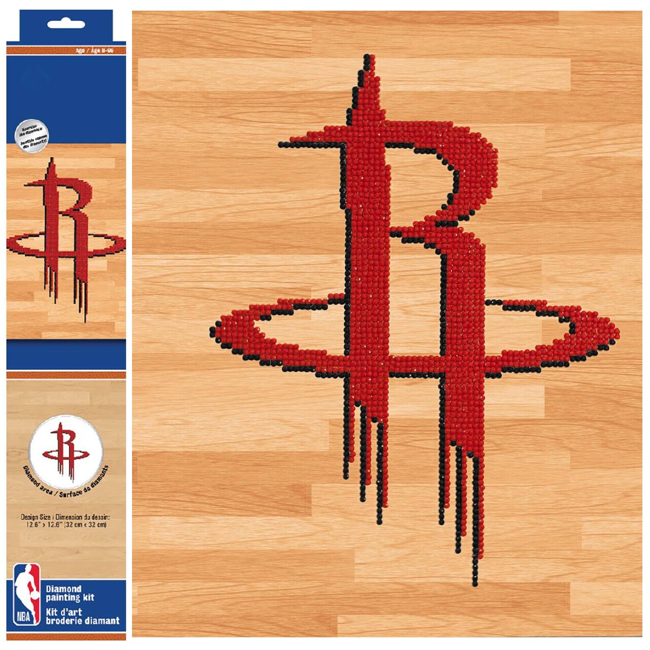 Diamond Dotz NBA Houston Rockets Basketball Diamond Painting Kits 
