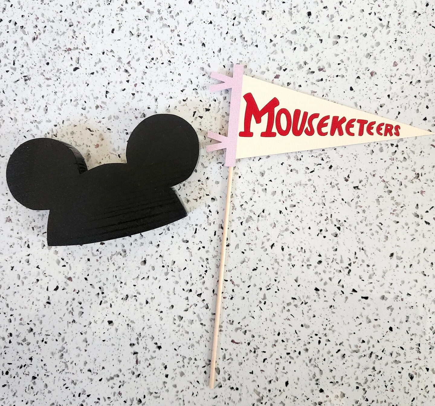 Vtg fashion Mickey Mouse Club Pennant