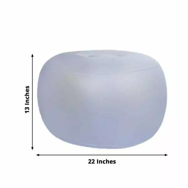 13x22 Assorted Air Candy Inflatable Light Up OTTOMAN LED Furniture Party Events