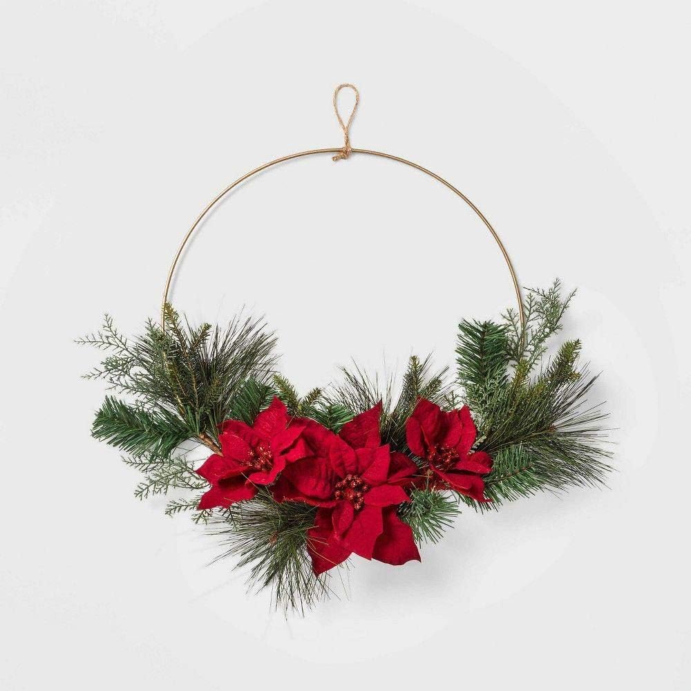 4 Pcs 24 Inch Metal Floral Hoop
