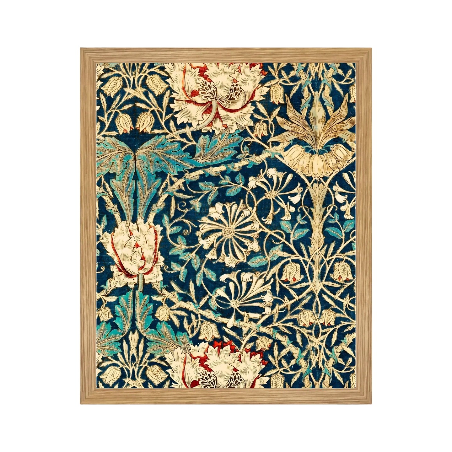 Large Framed Corporate Office Decor Wall Art Canvas 40x60 Inch - William Morris (Copy)