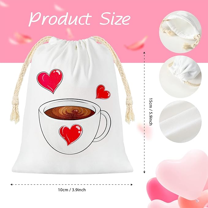 50 Pieces 4x6 Inch Muslin Drawstring Sublimation Bags Tie Dye Muslin Bags Blank Treat Sachet Sack Reusable DIY Empty Gift Pouch for Birthday Party Home Gym Supplies DIY Craft Favors