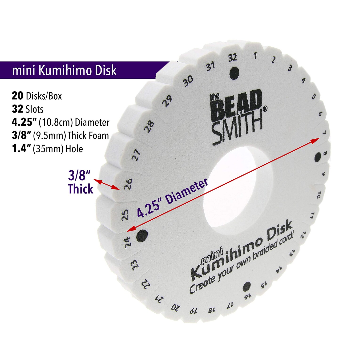 Kumi-Disk-Boxes, Style: Kum Disk 4.25
