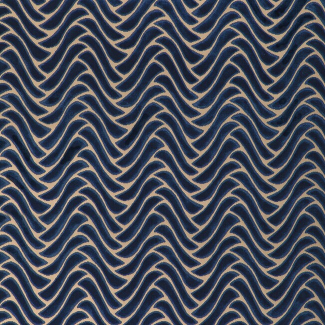 1 Yard Abstract Geometric Velvet Upholstery Fabric Spun Viscose Cotton Blend for Home