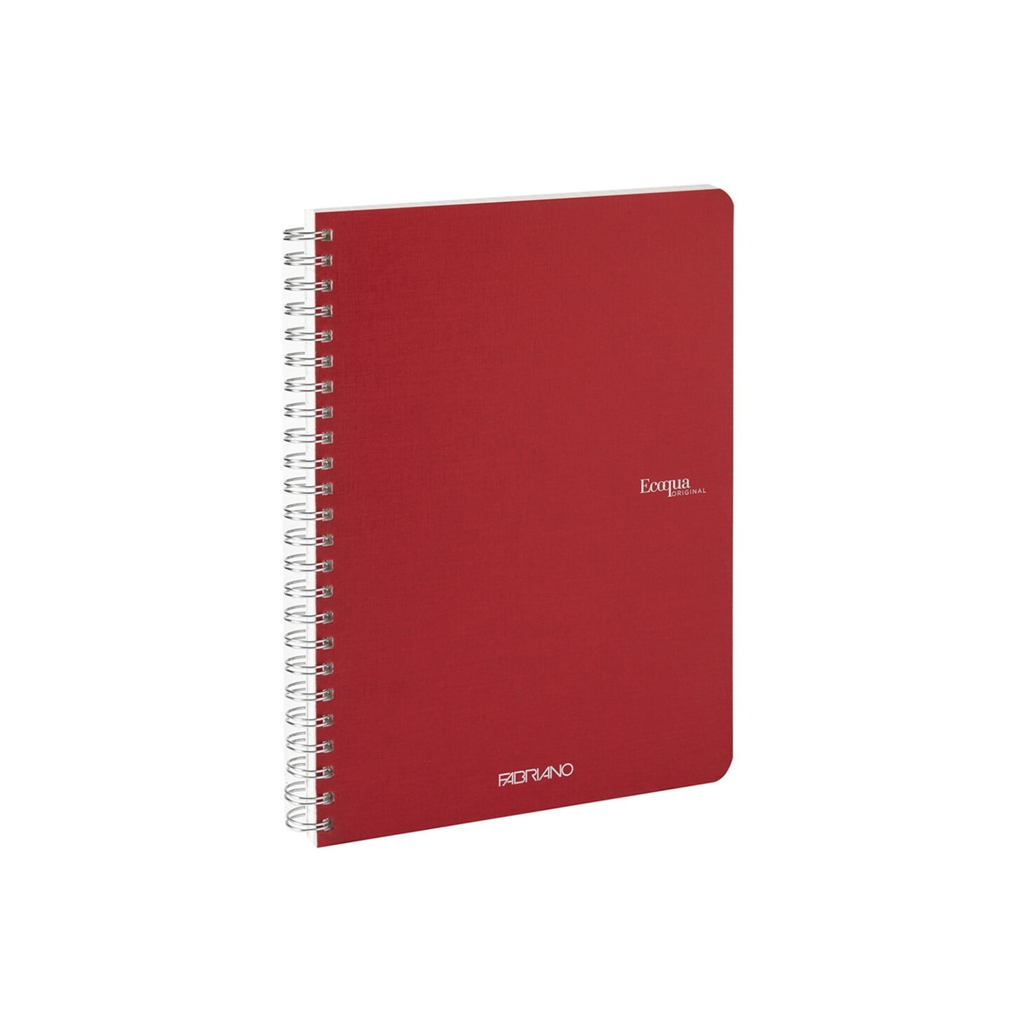 Fabriano Ecoqua Original Spiral-Bound Notebook, A5, 70 Sheets