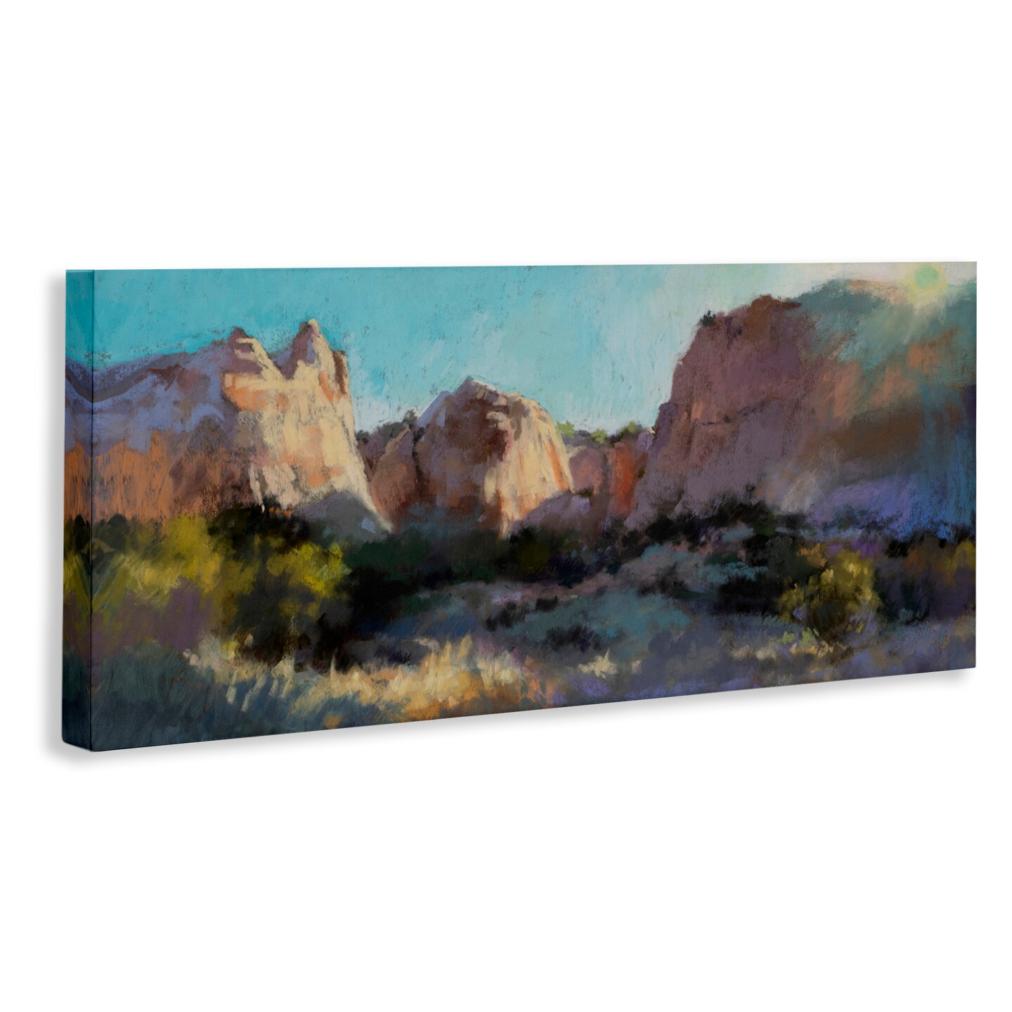 Stupell Industries Desert Cliffs Valley Canvas Wall Art Design by Christine Debrosky