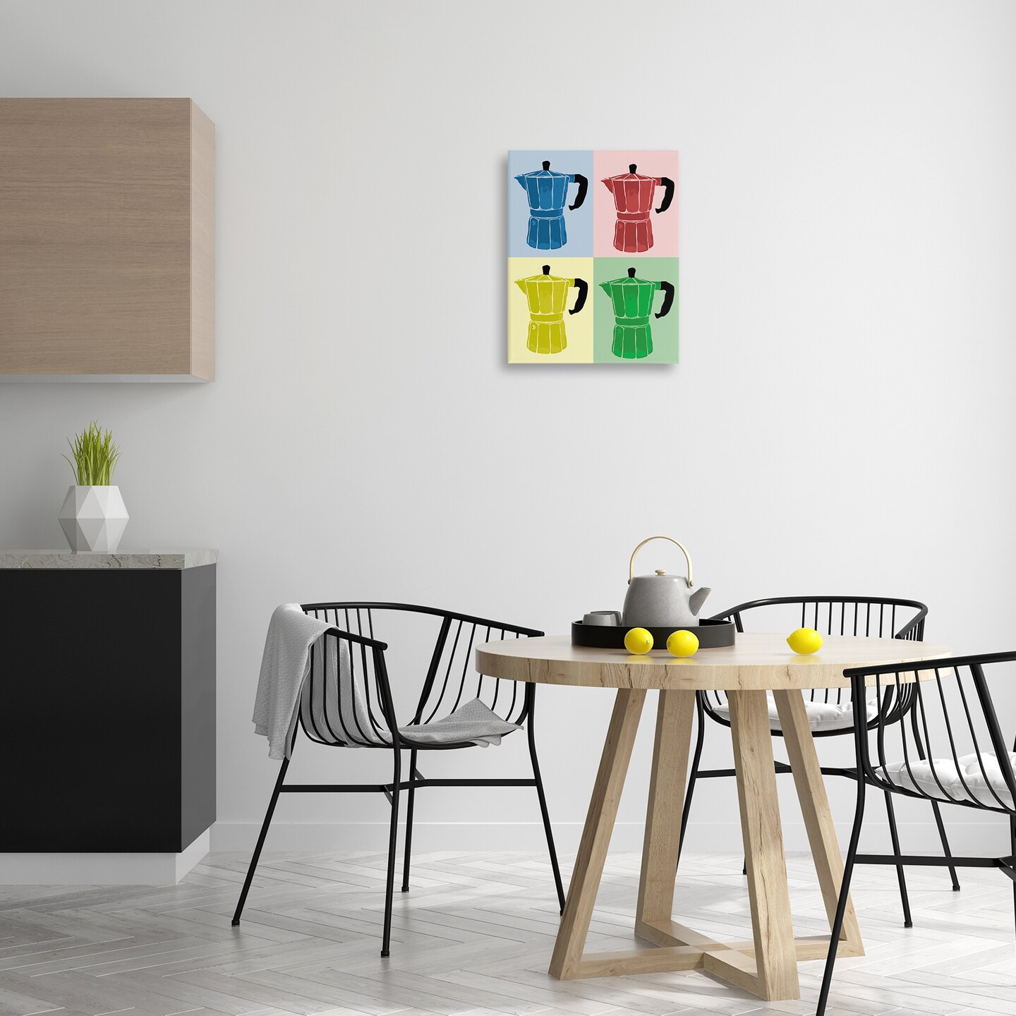 Stupell Industries Coffee Espresso Pop Style Canvas Wall Art Design by Daniela Santiago