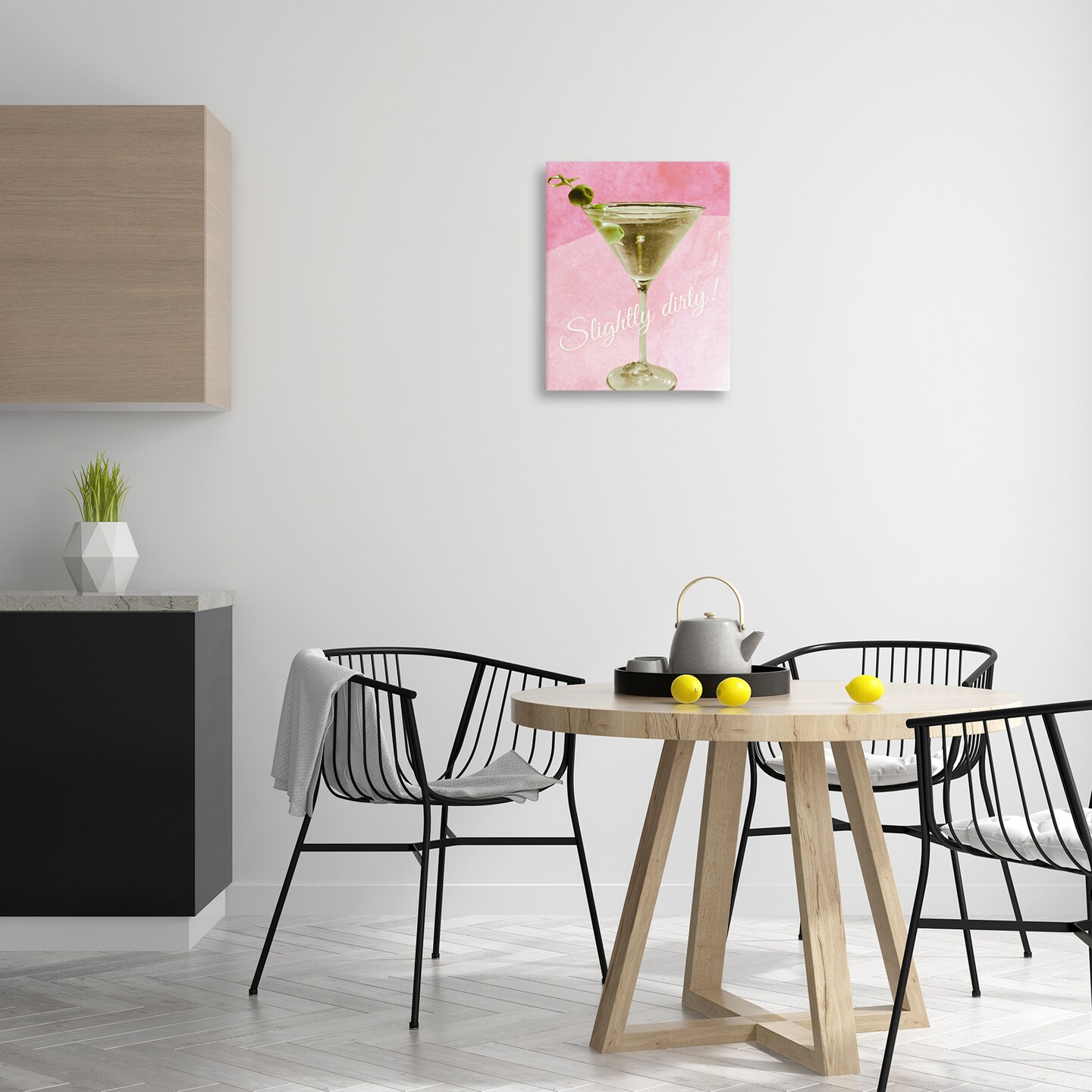 Stupell Industries Slightly Dirty Martini Canvas Wall Art Design by Graffi*tee Studios
