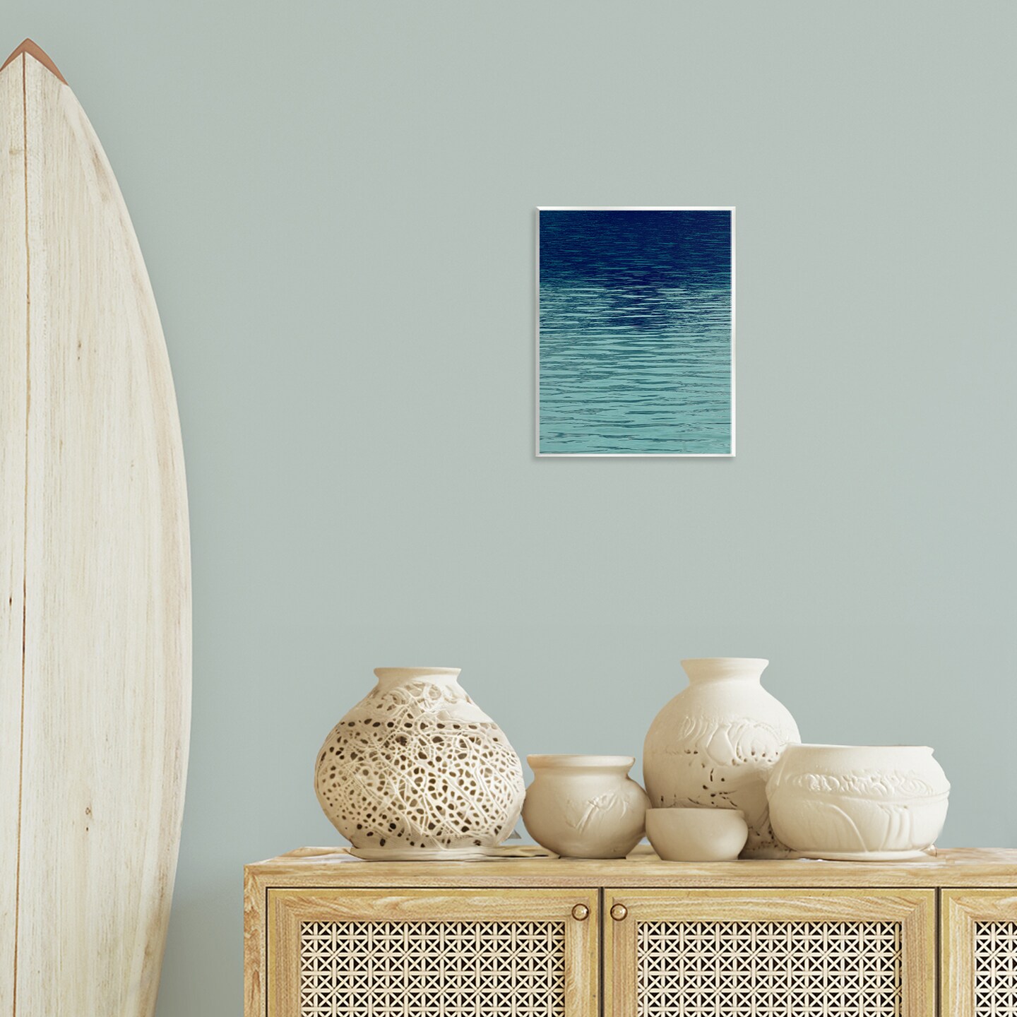 Stupell Industries Shadow on Sea Ripples Wall Plaque Art Design by Maggie Olsen