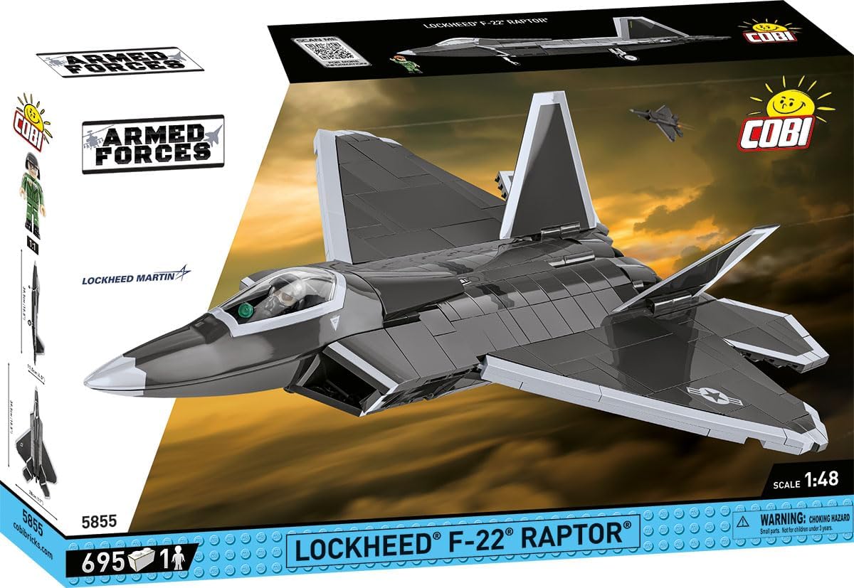 COBI Armed Forces Lockheed F-22 Raptor