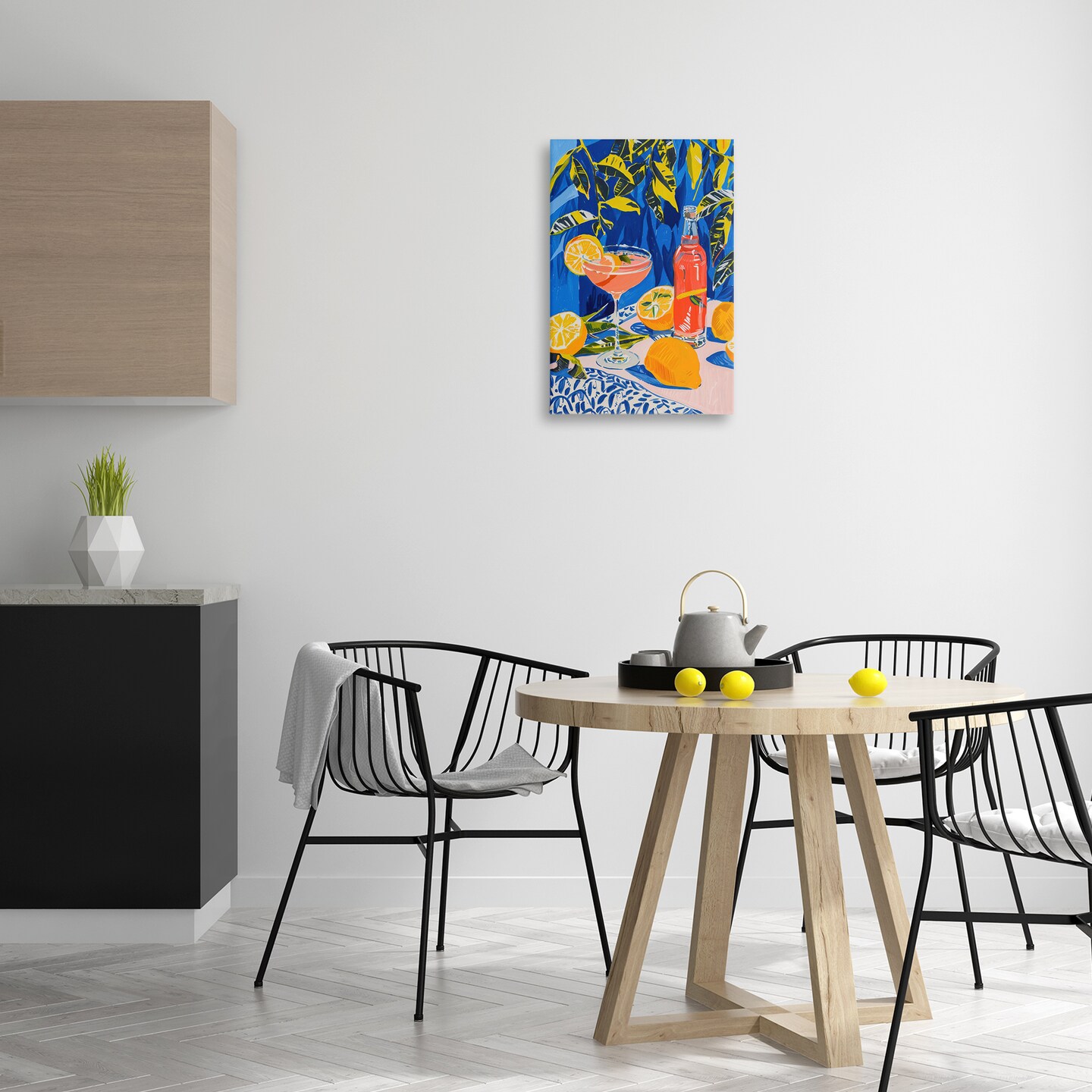 Stupell Industries Citrus Cocktail Still Life Canvas Wall Art Design by LSR Design Studio