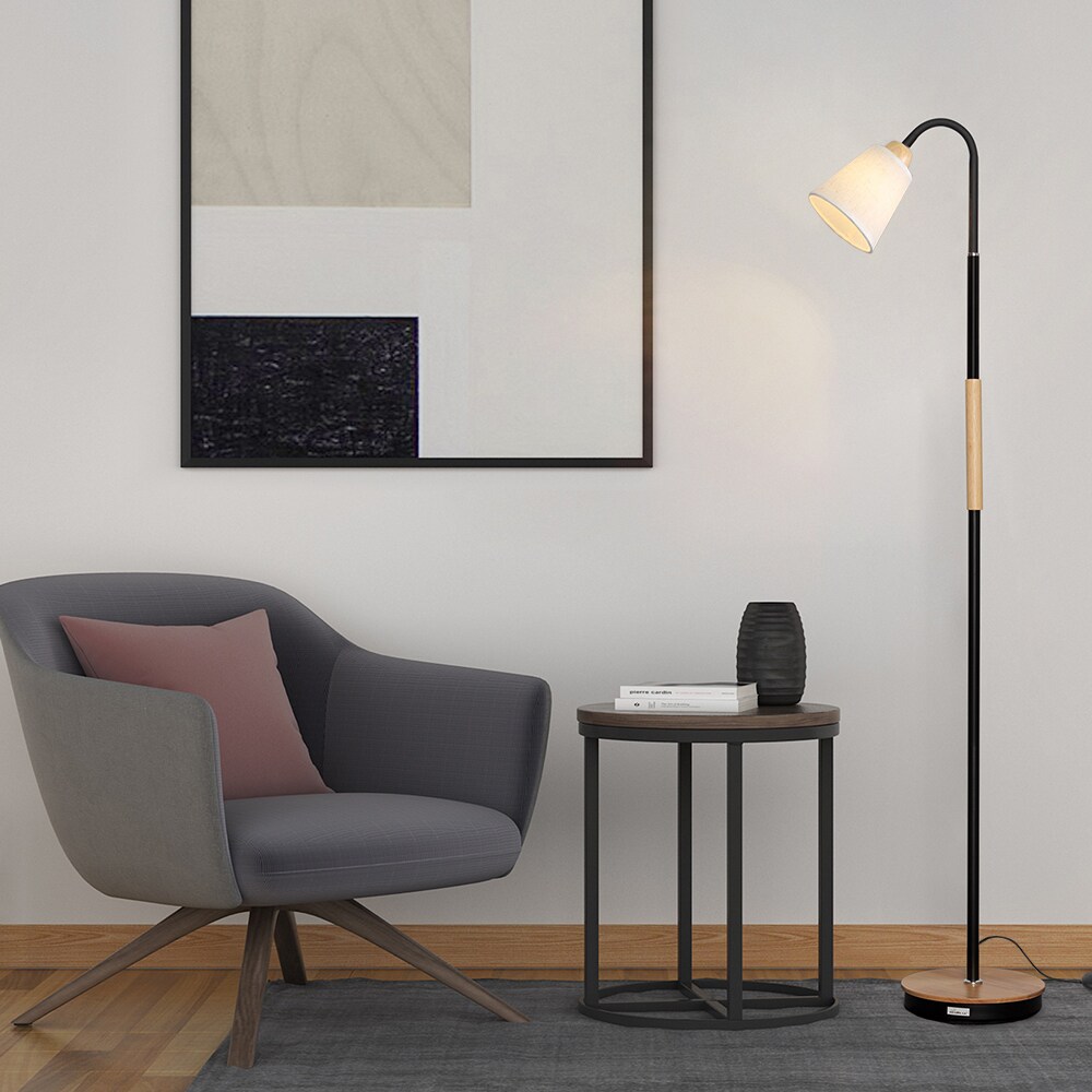 Modern Floor Lamp 360&#xB0; Adjustable Standing Lamp Tall Reading Lamp Living Room