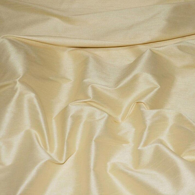 Polyester Silk Fabric Faux Silk Dupioni Fabric