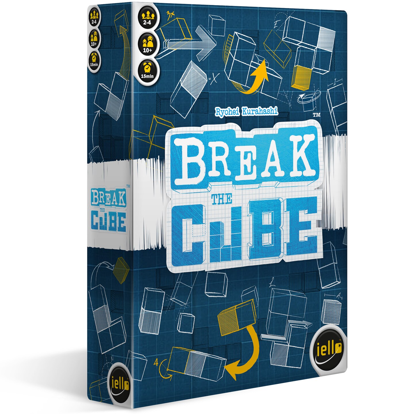 Break the Cube - Puzzle Solving Game, Kids & Family, Iello Games, Ages 10+, 2-4 Players, 15 Min