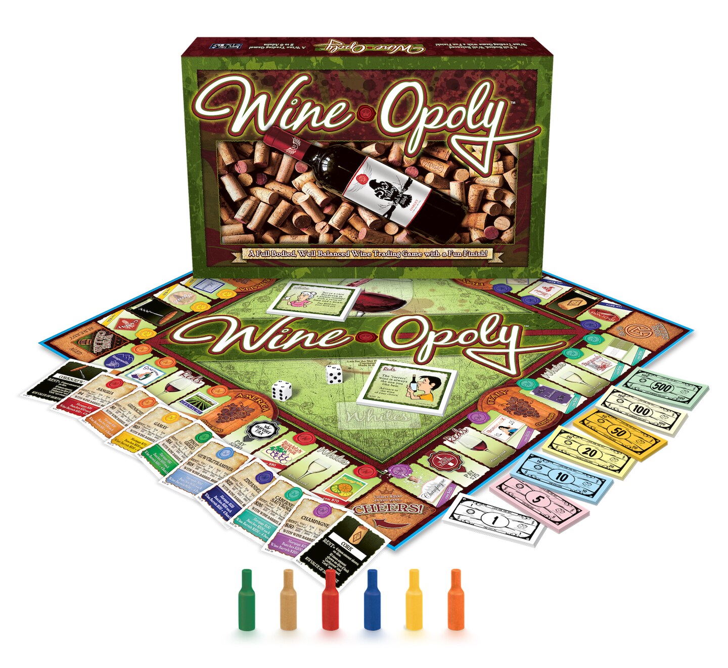 Late for the Sky: Wine-Opoly Monopoly Board Game