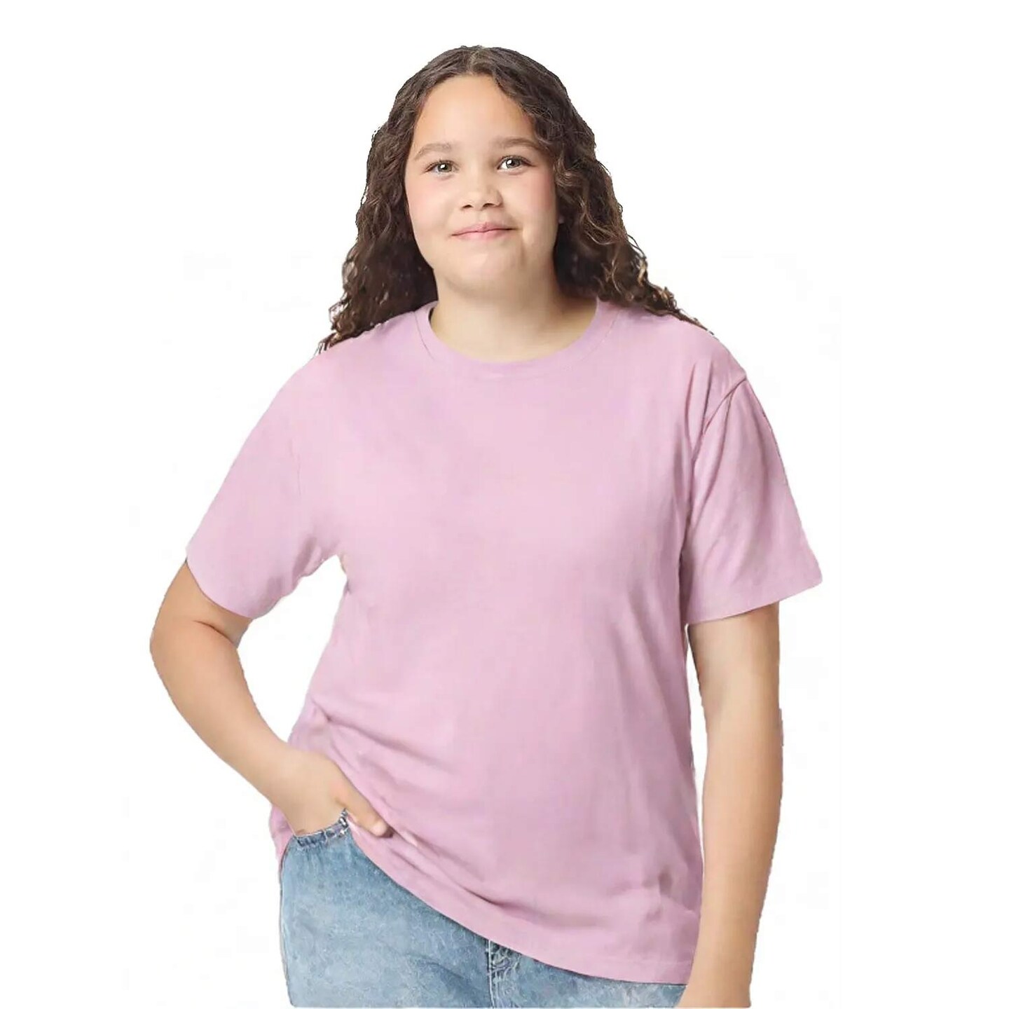Gildan Heavy Cotton Youth Crewneck Short Sleeve T-Shirt 5000B – Kids Basic Tee for Everyday Wear