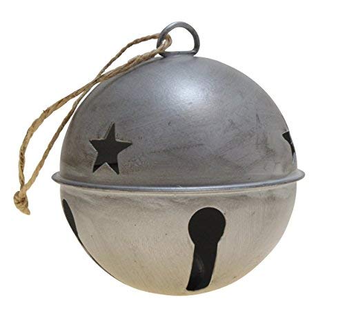 Jingle Bell Ornaments, 3.35-inch Diameter, 6-Pack