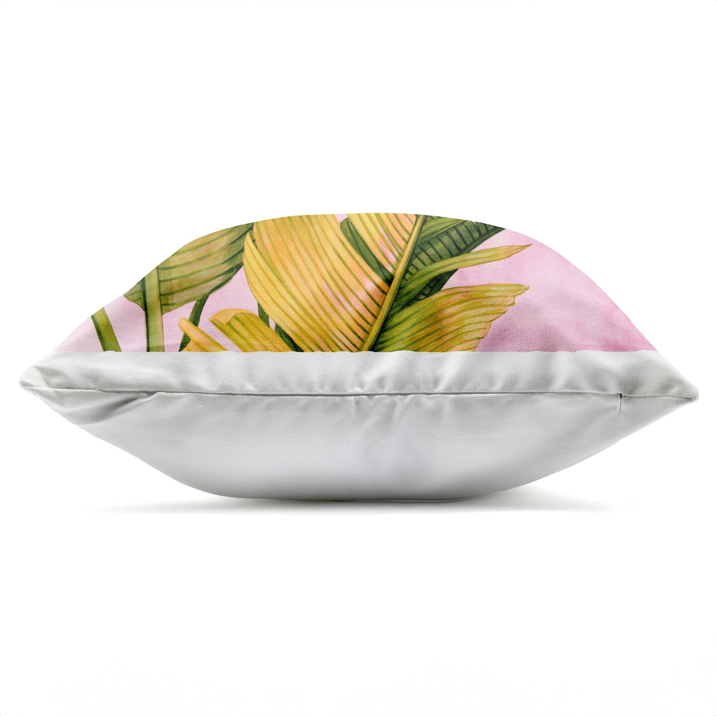 Stupell Industries Tropical Banana Leaves Outdoor Printed Pillow, design by Grace Popp, 18 x 7 x 18