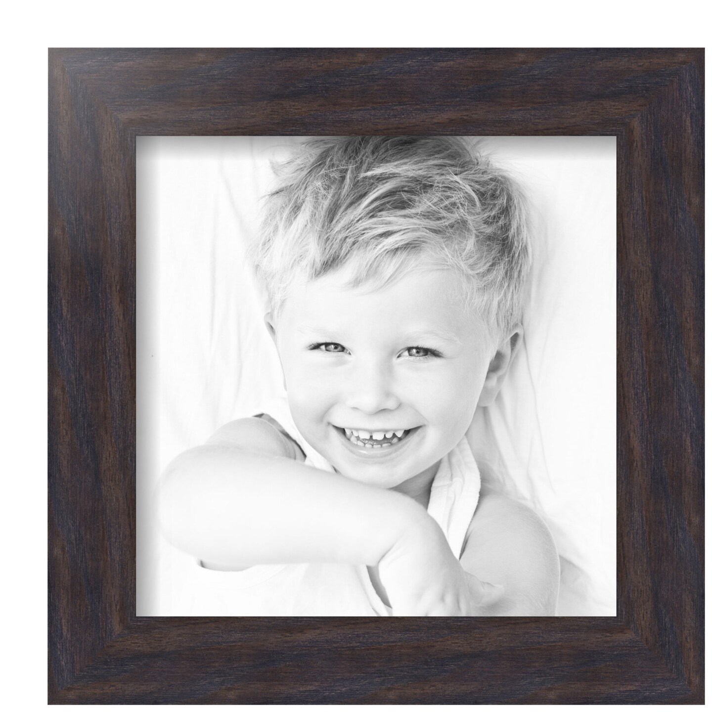 ArtToFrames 10x10 Inch Picture Frame, This 1.75 Inch Custom Wood Poster Frame is Available in Multiple Colors, Great for Your Art or Photos - Comes with Regular Glass and Corrugated Backing (A27GB)