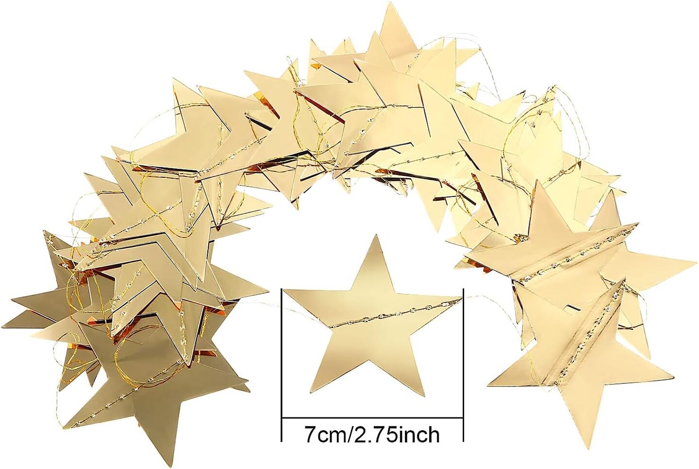 130 Feet Star Hanging Bunting Banner party decorations