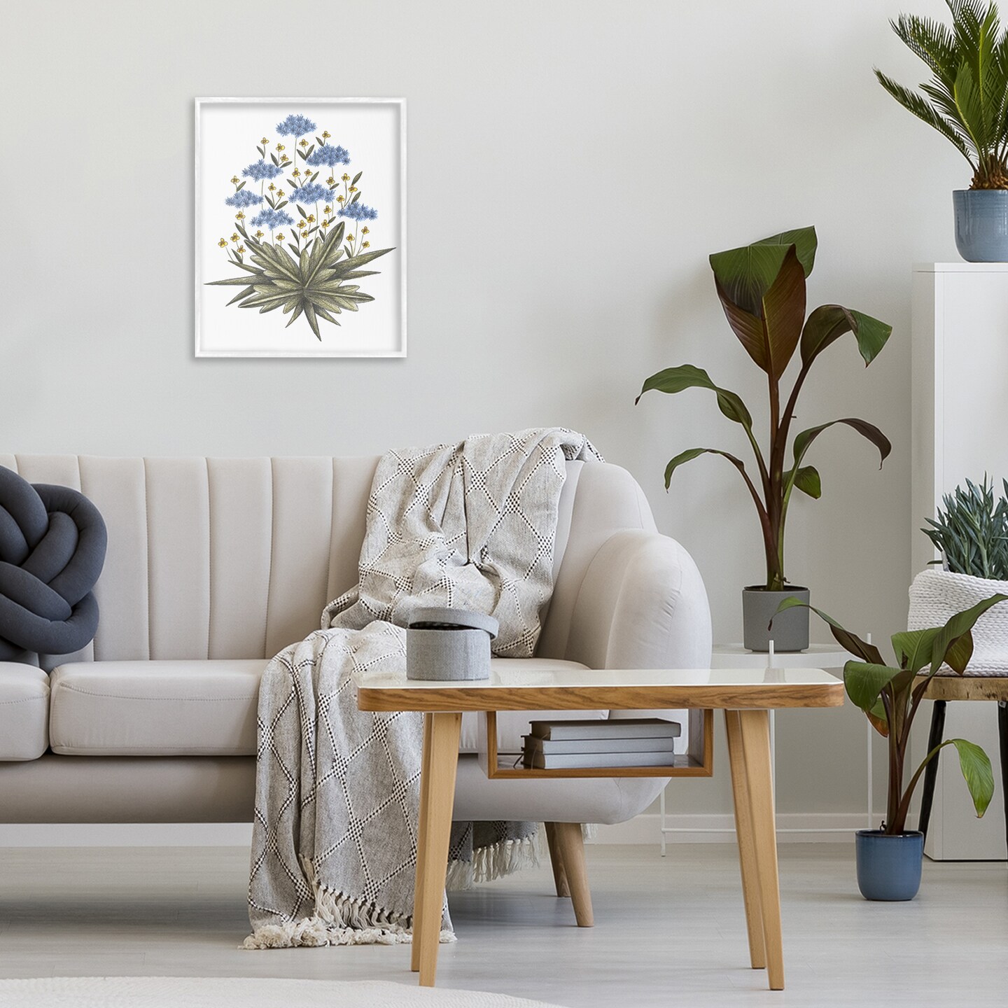 Stupell Industries Where Wild Flowers Bloom Framed Giclee, design by Cecilia Battaini