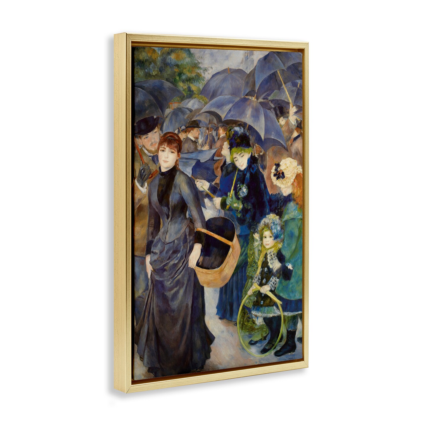 Stupell Industries The Umbrellas Renoir Floating Frame, design by Masters Collection
