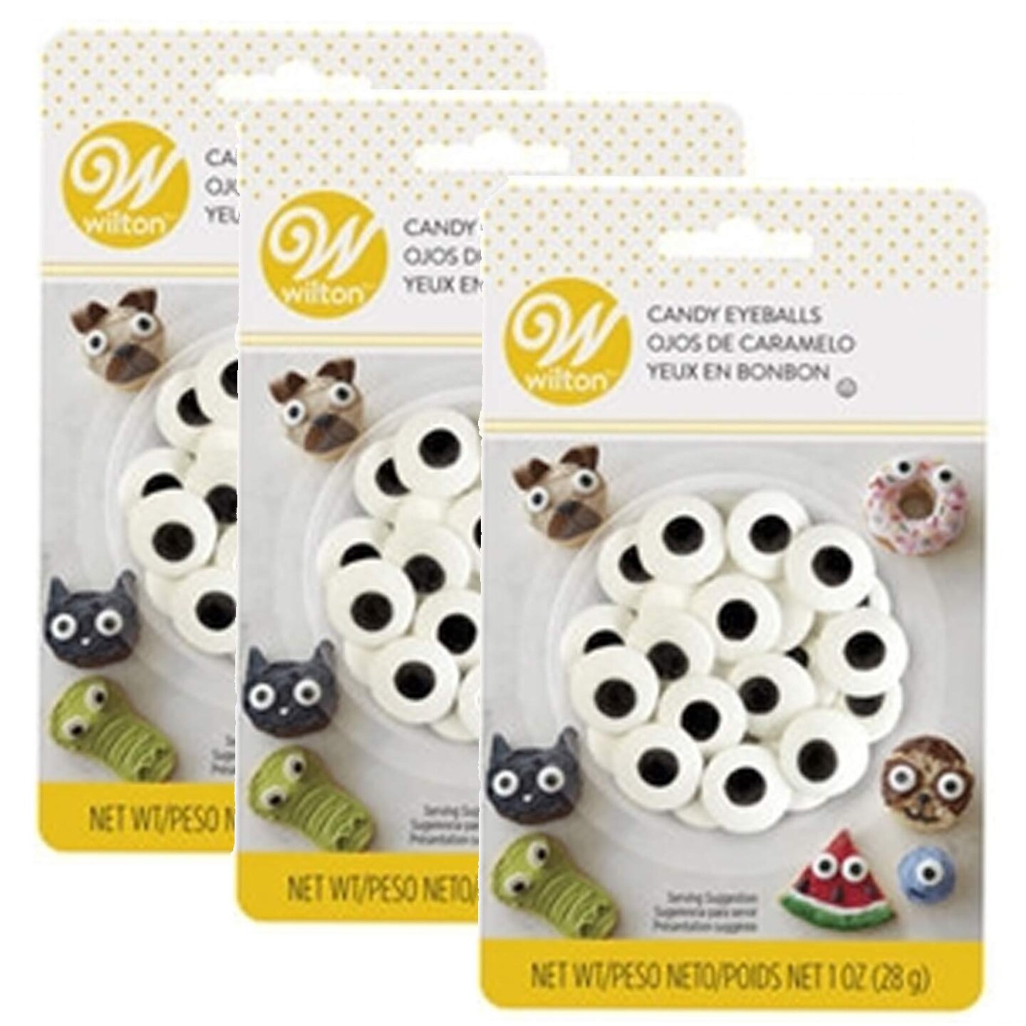 Large Candy Eyeballs for Cookie Decorations