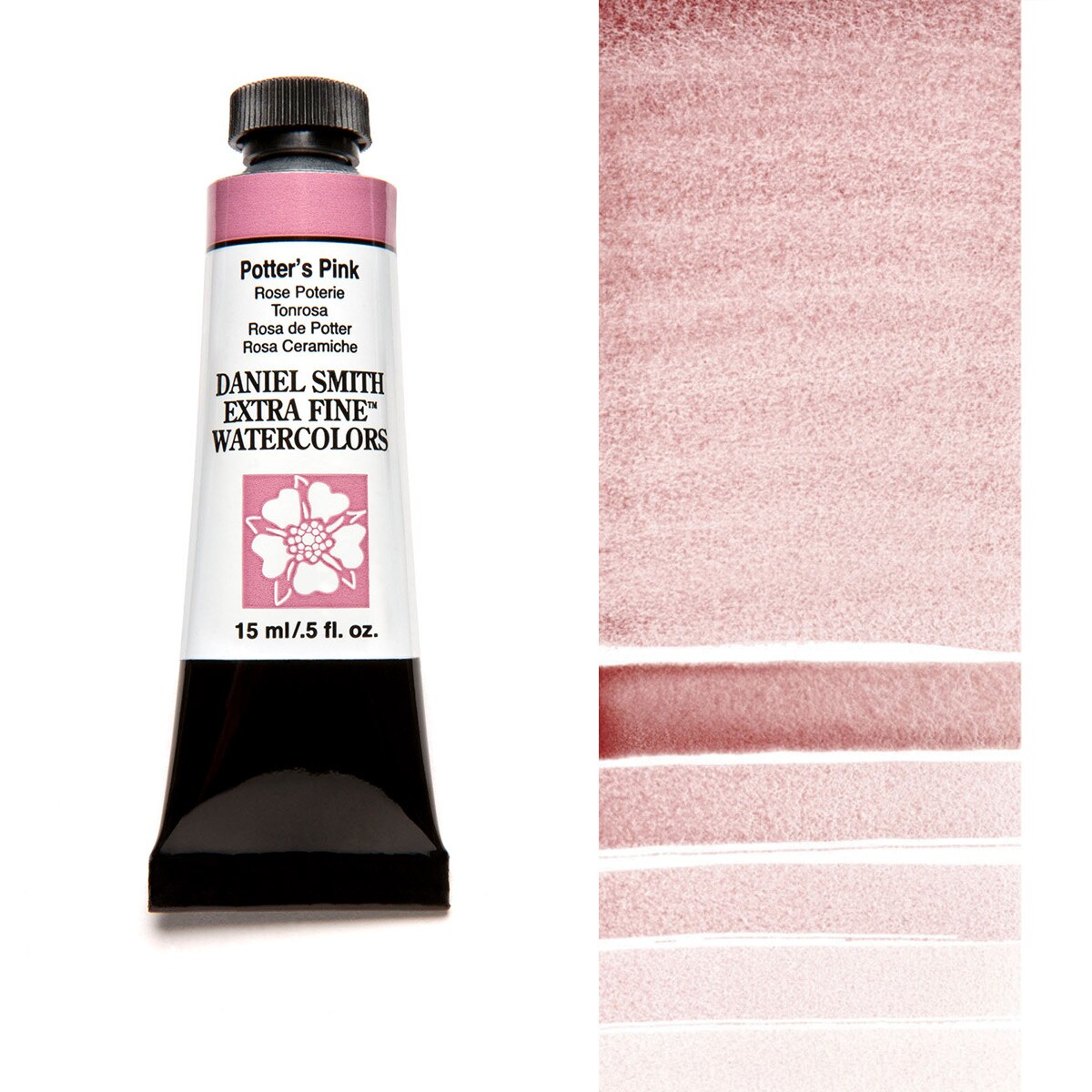 Daniel Smith Extra Fine Watercolors - Potter's Pink, 5 ml Tube