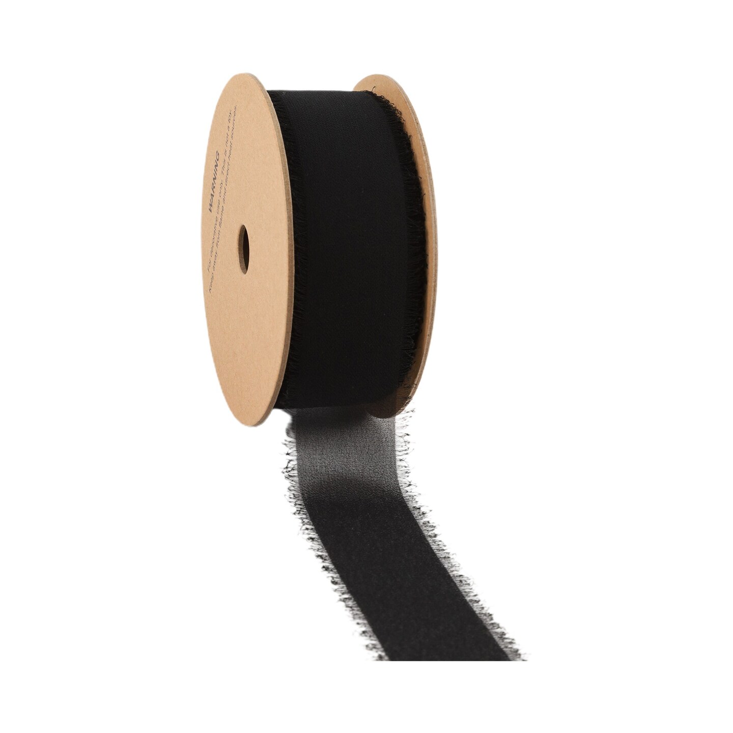 LaRibbons 1 1/2&#x22; Frayed Edge Chiffon Ribbon | 10 Yard Roll
