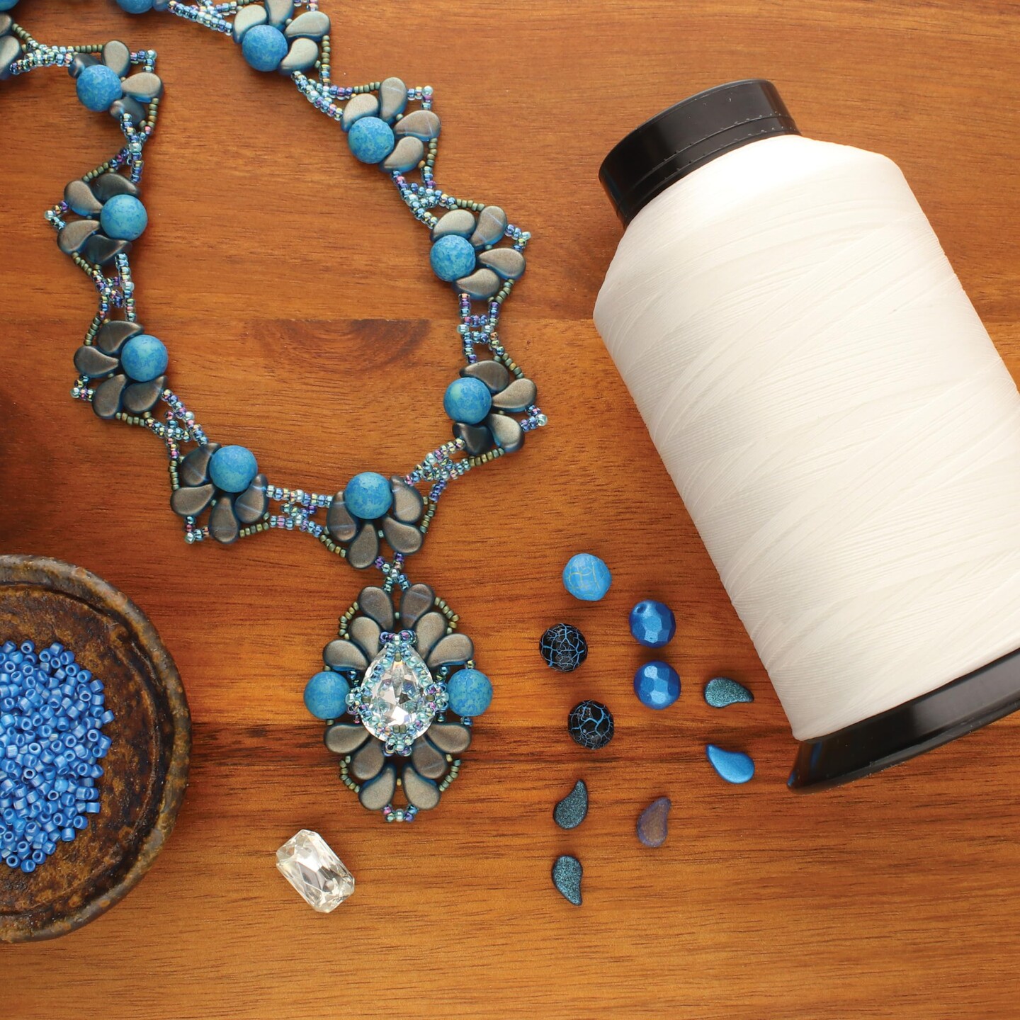 The Beadsmith Nymo Thread - Made of Nylon – Bead Embroidery & Weaving, Off Loom & Loom Work and DIY Craft Projects