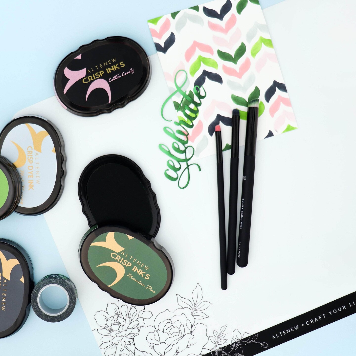 Altenew 12 Detailed Blending Brush Bundle (4 Sets of 3 Brushes)