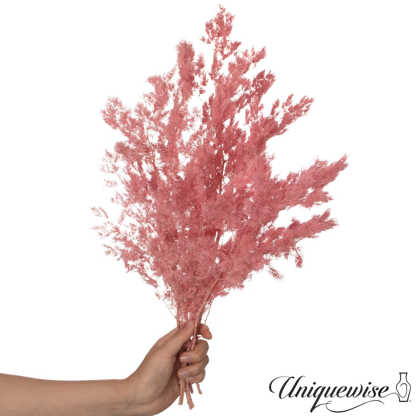 Uniquewise Preserved Real Floral Stems Chic Vase Fillers & Accents for Bouquets Centerpieces & Ornamental Displays Ideal for Home Office Boutique Cafe Resto Bar and Event Decor