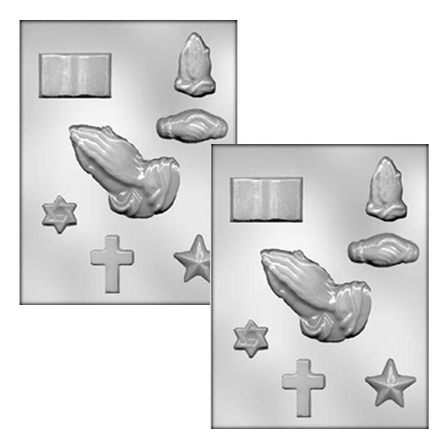 Religious Assortment Chocolate Mold