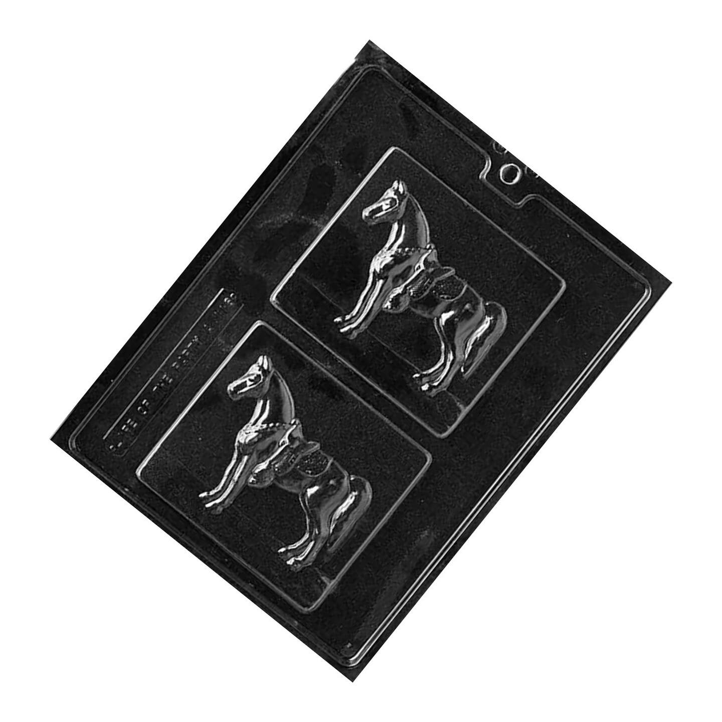 Horse Plaque Chocolate Mold for Stunning Confections