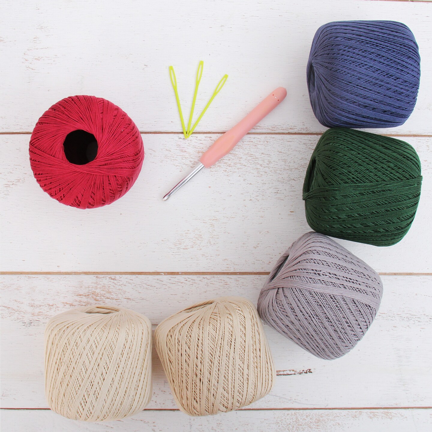 Threadart 100% Pure Cotton Crochet Thread Sets - Size 10 and Size 3 - Over 20 Sets Available