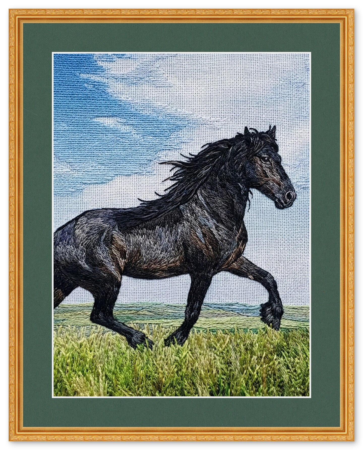 CustomPictureFrames.com Needlework Frame - Multiple Sizes Made in the USA