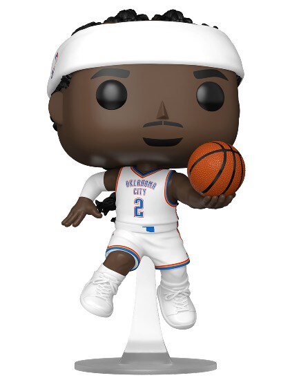 Shai Gilgeous-Alexander OKC Thunder White Jersey NBA Funko Pop!