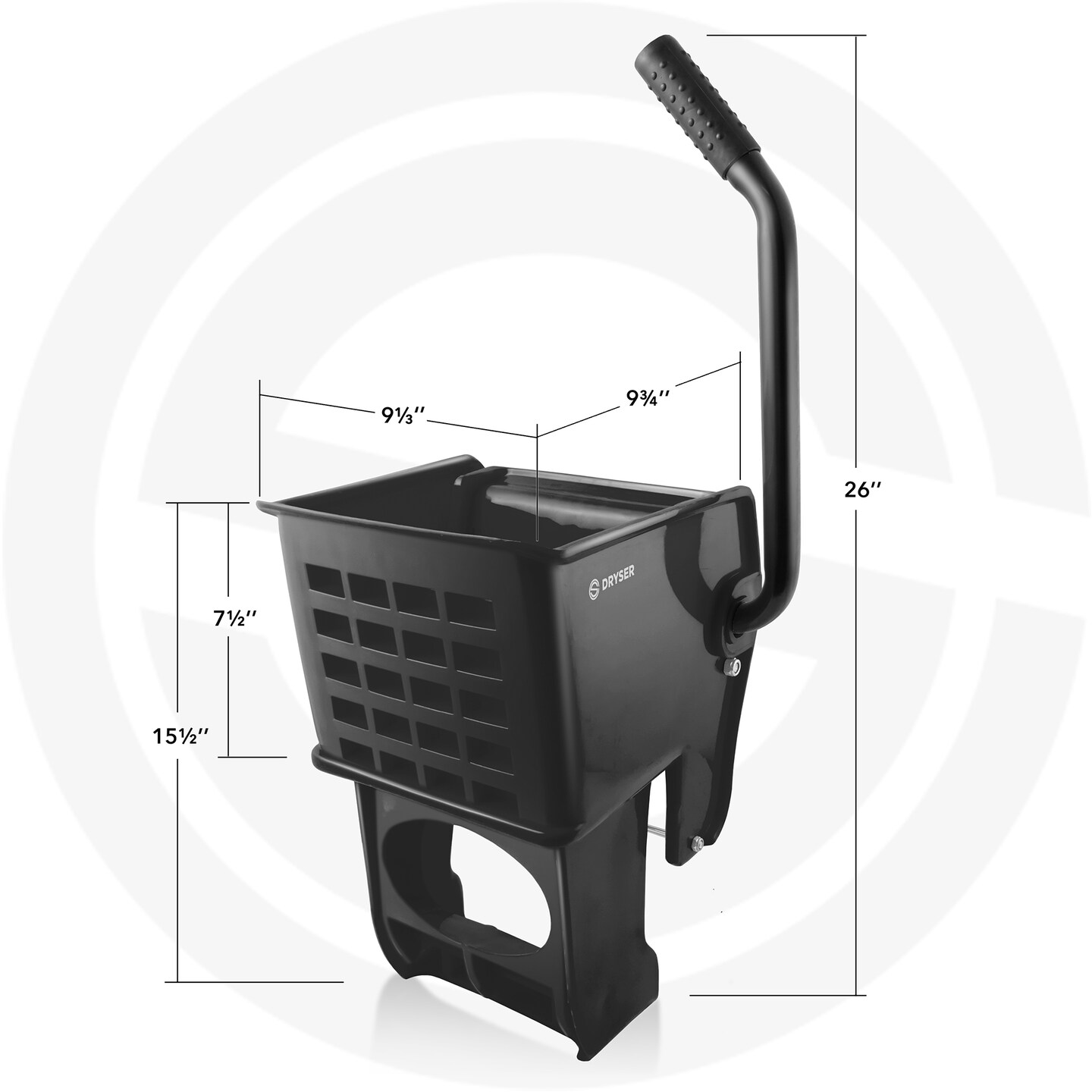 Dryser Side Press Wringer Replacement for Commercial Mop Bucket, 26 and 33 qt