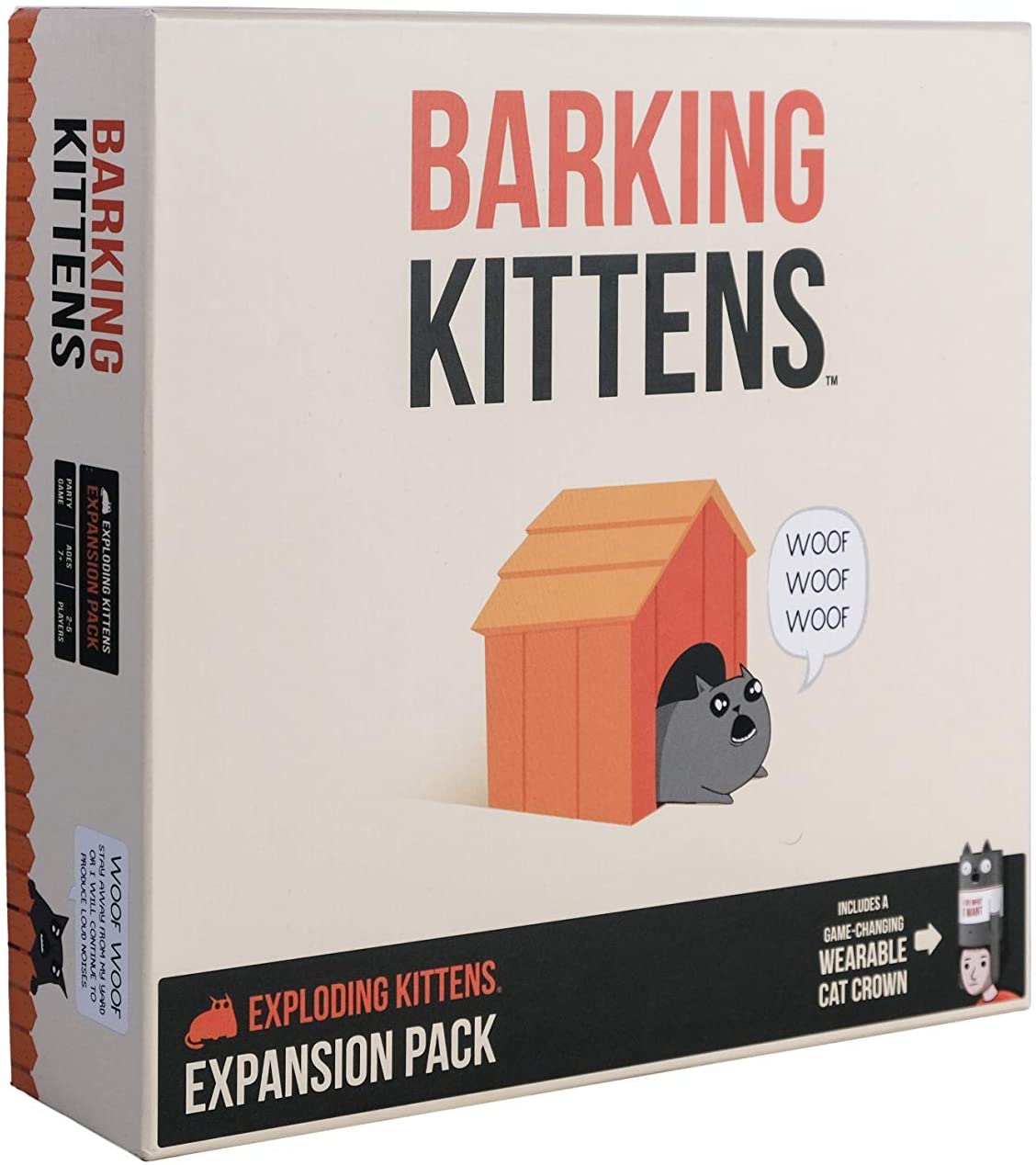 Exploding Kittens Barking Kittens Expansion Pack Party Game