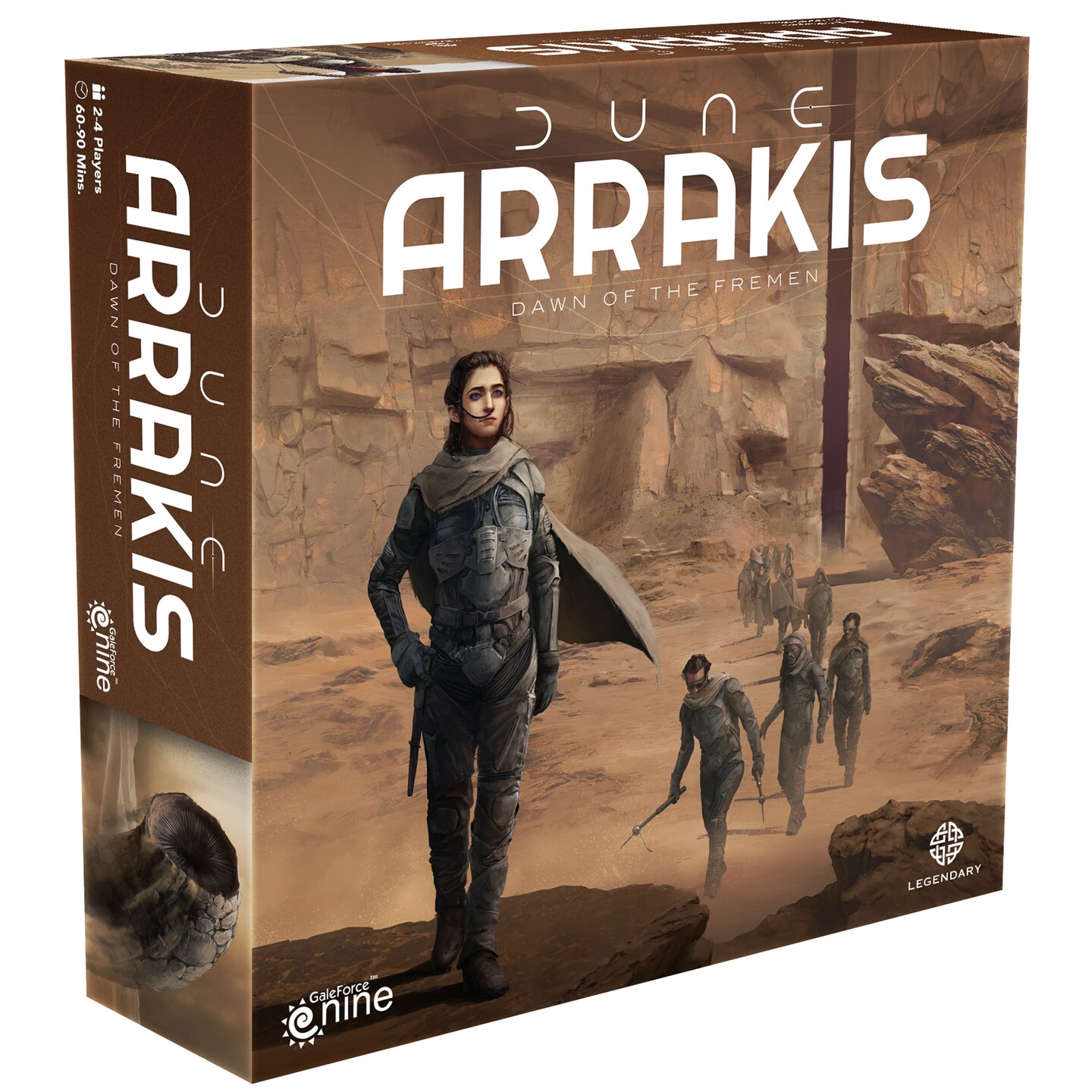 DUNE Arrakis: Dawn of the Fremen - Strategy Boardgame, 2-4 Players, 60-90 Mins, Ages 14+. Gale Force 9