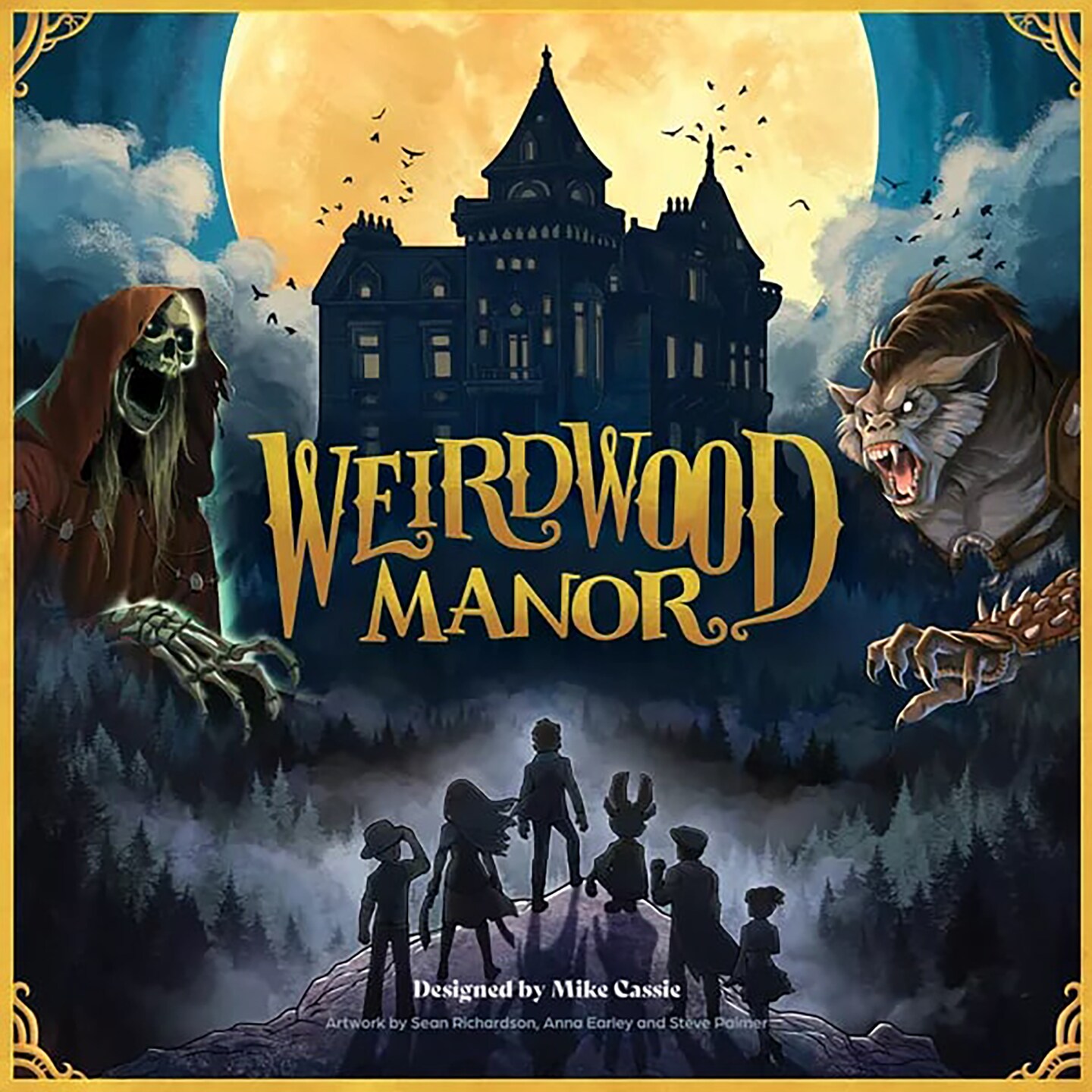 Weirdwood Manor | Greyridge Games | Cooperative Board Game of Adventure &#x26; Strategy | Battle Monsters in The Manor