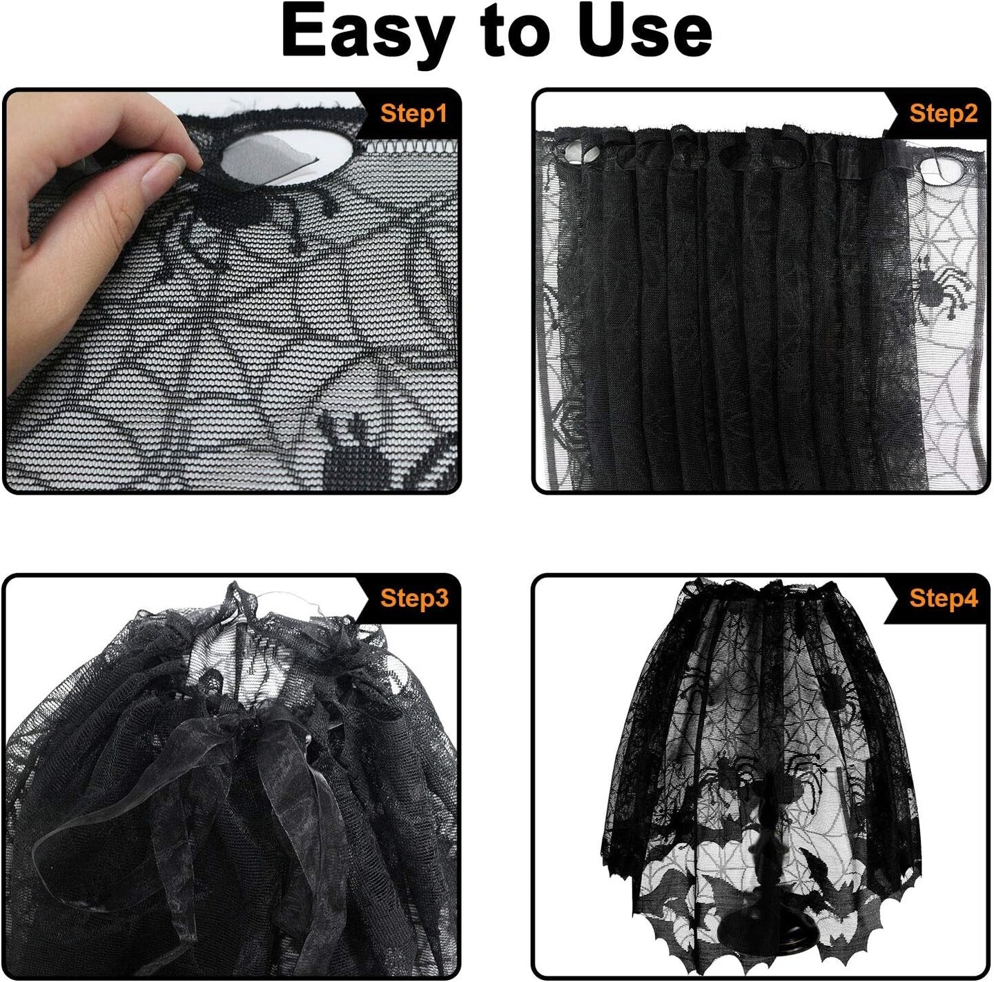 3Pcs Halloween Lamp Shade
